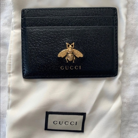 Gucci Other - Gucci Bee Card Holder - Gently used